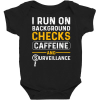 Private Detective. Secret Spy. Private Investigator T Shirt Baby Bodysuit | Artistshot