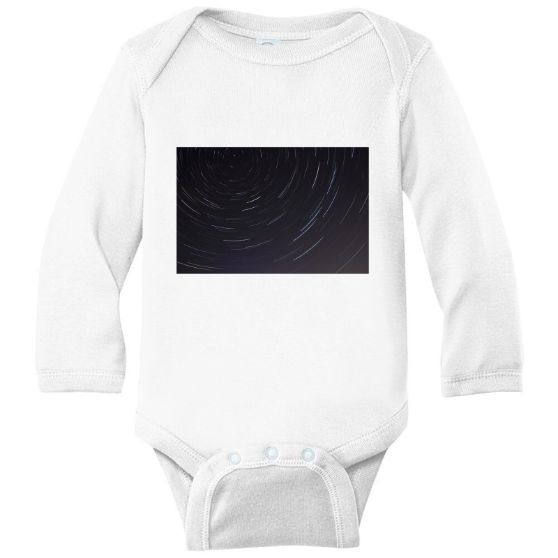 Asteroid Map Of The Solar Long Sleeve Baby Bodysuit by TheSkulloids | Artistshot