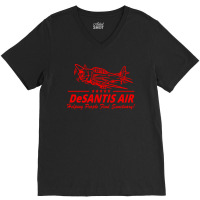 Trump Desantis V-neck Tee | Artistshot