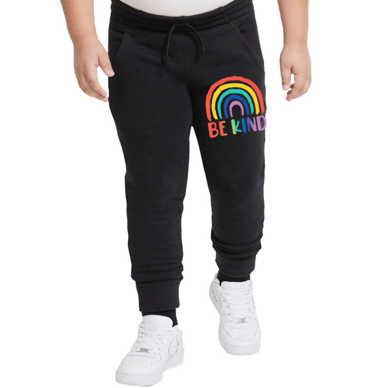 Be Kind Rainbow Choose Kindness Youth Jogger by Kenlofu52 | Artistshot