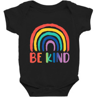 Be Kind Rainbow Choose Kindness Baby Bodysuit | Artistshot