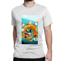 Play Dragon With Duck Tales Friends Classic T-shirt | Artistshot