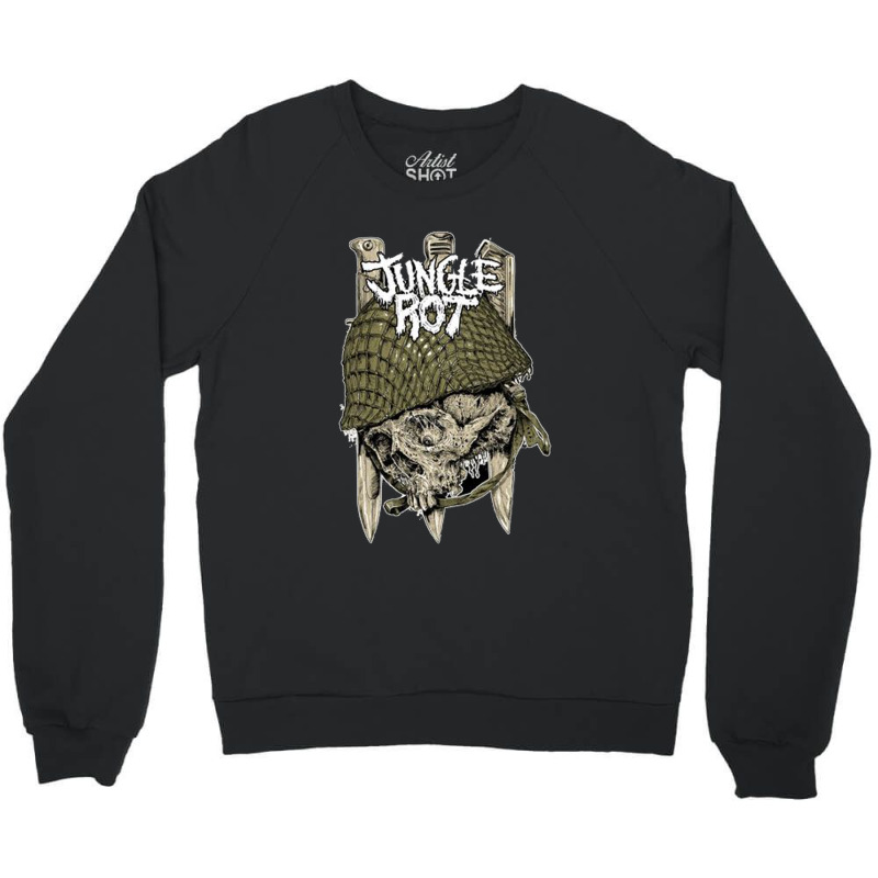 Jungle Rot Crewneck Sweatshirt by agun | Artistshot