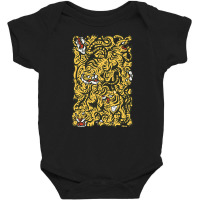 Tigers Meeting, Funny Tigers Meeting, Tigers Meeting Art, Tigers Meeti Baby Bodysuit | Artistshot