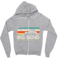 Big Bend National Park Retro Zipper Hoodie | Artistshot