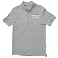 Big Bend National Park Retro Men's Polo Shirt | Artistshot