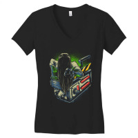 Trapped Ghost Women's V-neck T-shirt | Artistshot