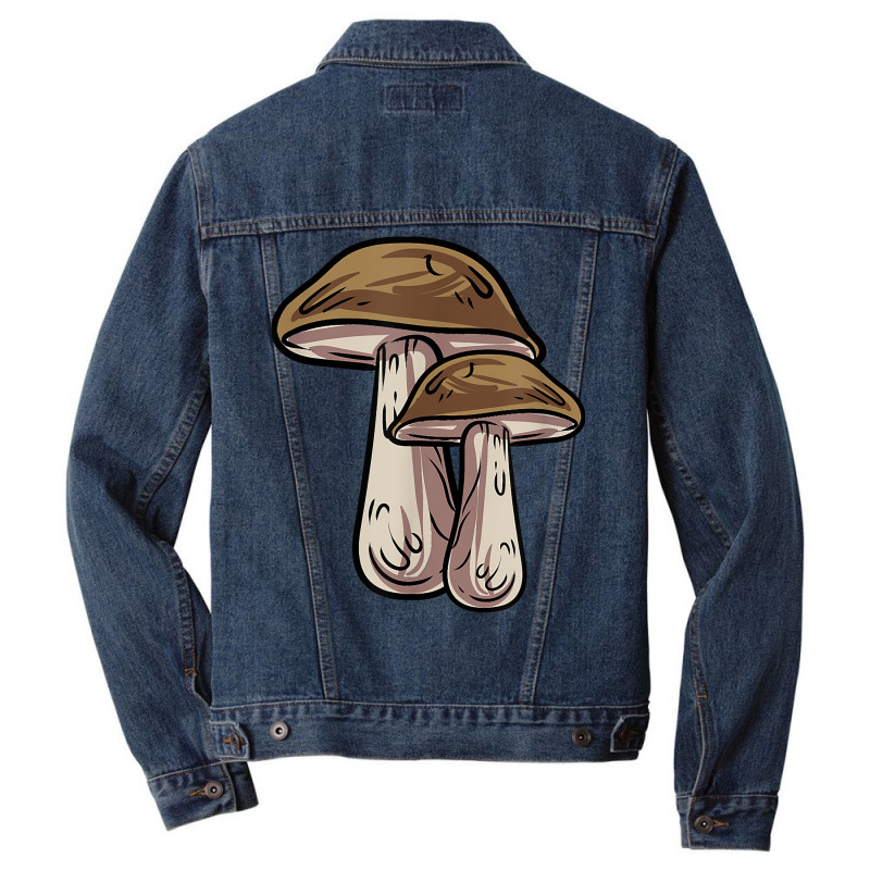 Mycologist Mushrooms Shroomz T Shirt Men Denim Jacket by cm-arts | Artistshot