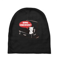 Travel Bag Cat Cute Funny Gift-hy0g6 Baby Beanies | Artistshot