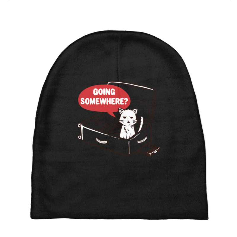 Travel Bag Cat Cute Funny Gift-hy0g6 Baby Beanies | Artistshot