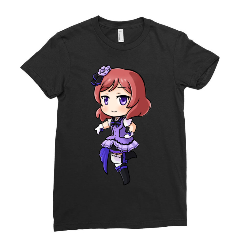 Maki Nishikino Chibi Ladies Fitted T-Shirt by Kuwannin528 | Artistshot