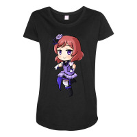 Maki Nishikino Chibi Maternity Scoop Neck T-shirt | Artistshot