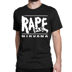 Rape Me Grunge Classic T-shirt. By Artistshot