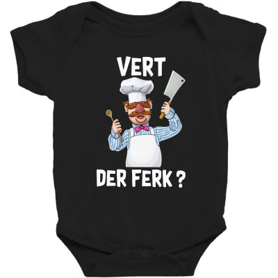 Vert Der Ferk   The Swedish Chef Baby Bodysuit Designed By Cahyorin