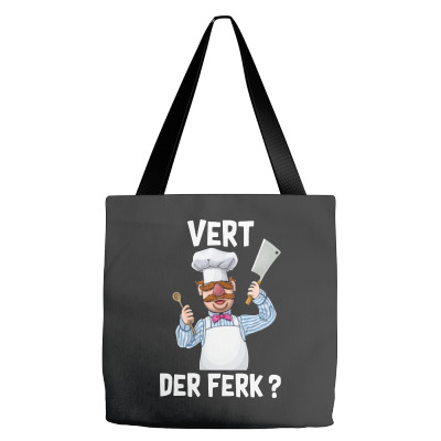 Vert Der Ferk   The Swedish Chef Tote Bags Designed By Cahyorin