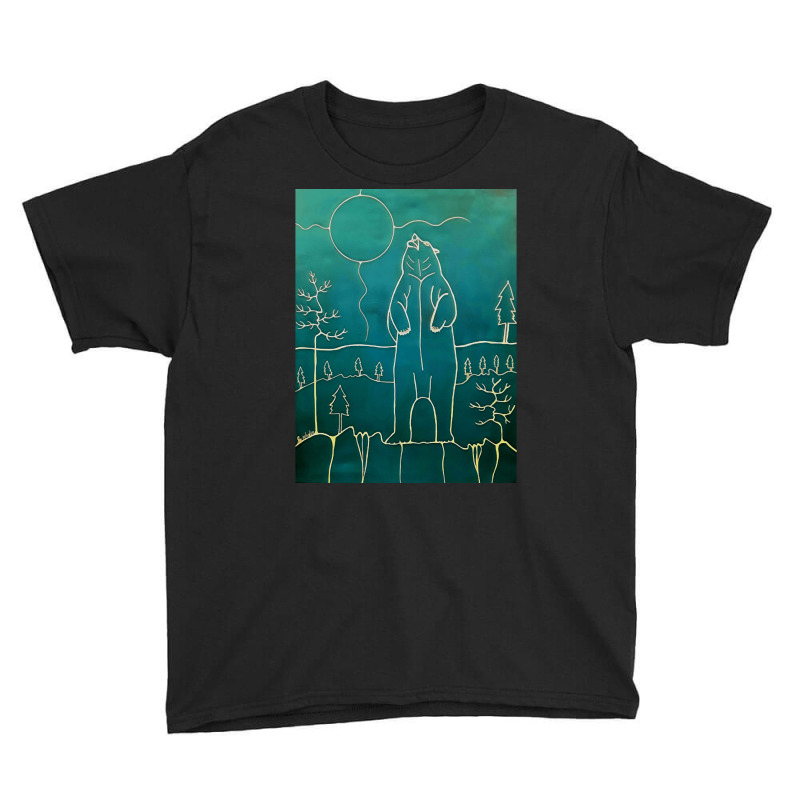 Talking With Creator, Bear Talking With Creator, Meditation, A Peacful Youth Tee by SHOPTYU6 | Artistshot