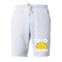 Funny Taco Squad Team Tacos Funny Taco Lover Fleece Short | Artistshot