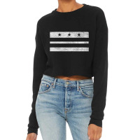 District Of Columbia Flag Washington D.c. Pullover Hoodie Cropped Sweater | Artistshot