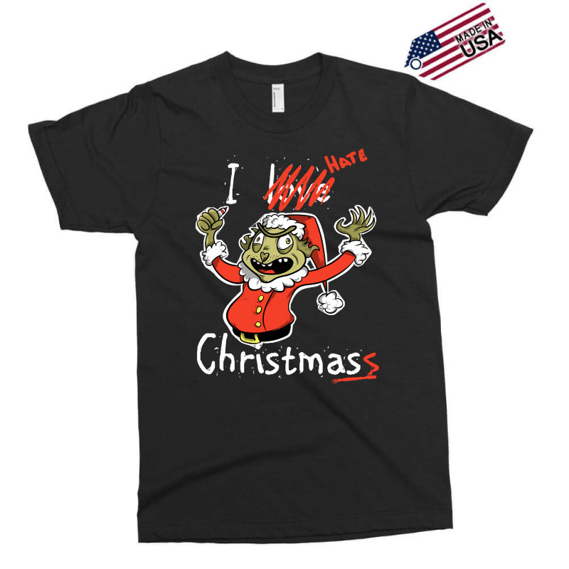 Grinch Hates Christmas, Grinch Hate Christmas, Grinch Hates, Christmas Exclusive T-shirt by SHKUNLUD | Artistshot