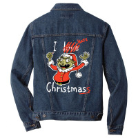 Grinch Hates Christmas, Grinch Hate Christmas, Grinch Hates, Christmas Men Denim Jacket | Artistshot