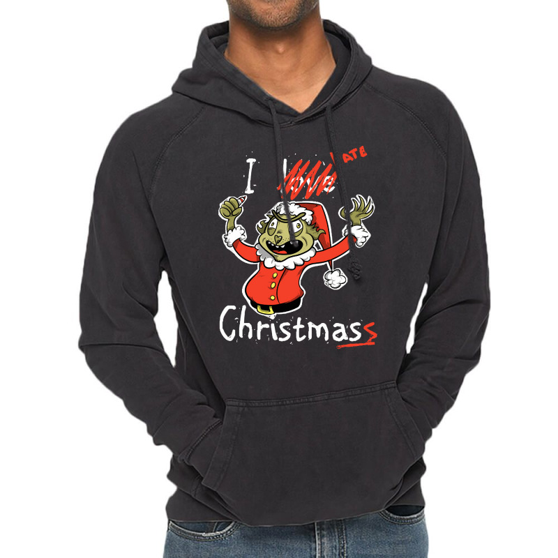 Grinch Hates Christmas, Grinch Hate Christmas, Grinch Hates, Christmas Vintage Hoodie by SHKUNLUD | Artistshot