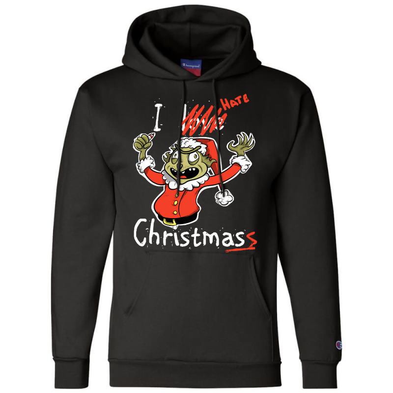 Grinch Hates Christmas, Grinch Hate Christmas, Grinch Hates, Christmas Champion Hoodie by SHKUNLUD | Artistshot