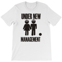 Under New Management Stag Night Wedding Mens T-shirt | Artistshot