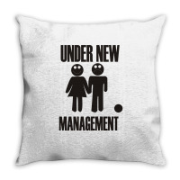 Under New Management Stag Night Wedding Mens Throw Pillow | Artistshot