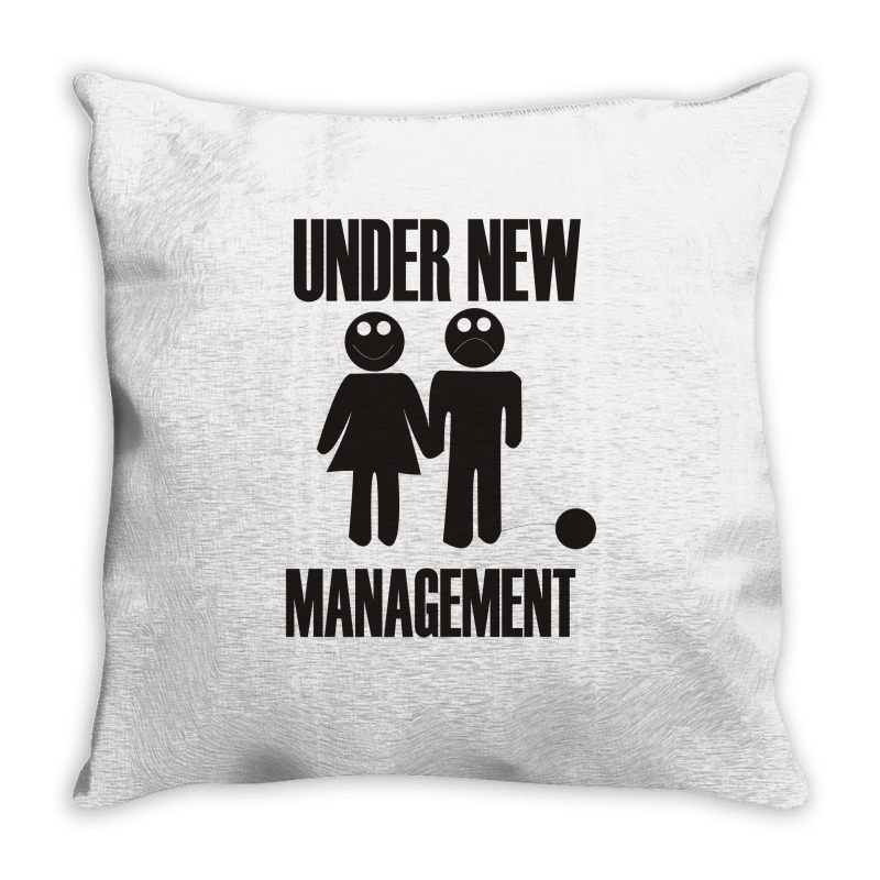 Under New Management Stag Night Wedding Mens Throw Pillow | Artistshot