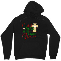 Christmas Is About Jesus Religious Holiday Unisex Hoodie | Artistshot