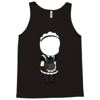 Slenderman Maid Chibi Tank Top | Artistshot