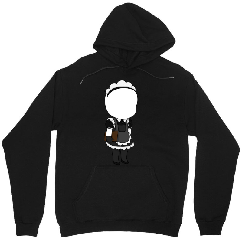 Slenderman Maid Chibi Unisex Hoodie | Artistshot