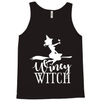 Winey Witch Funny Adult Tank Top | Artistshot