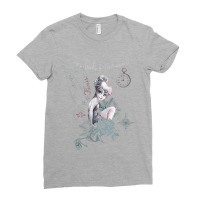 Peter Pan Tinker Bell Believe Drawing Graphic Ladies Fitted T-shirt | Artistshot