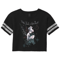 Peter Pan Tinker Bell Believe Drawing Graphic Scorecard Crop Tee | Artistshot