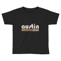 Austin Texas Vintage 70's 80's Retro Style Men Women Toddler T-shirt | Artistshot