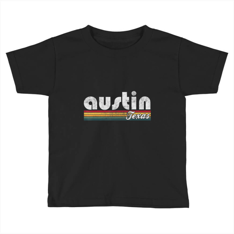 Austin Texas Vintage 70's 80's Retro Style Men Women Toddler T-shirt by Kosdapen517 | Artistshot