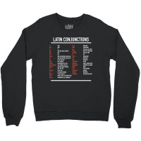 Latin Conjunctions, Latin Conjunction, Conjunctions, Latin, Conjunctio Crewneck Sweatshirt | Artistshot