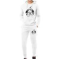 Dalmatian Puppies Hoodie & Jogger Set | Artistshot