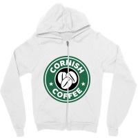 Cornish Coffee Zipper Hoodie | Artistshot