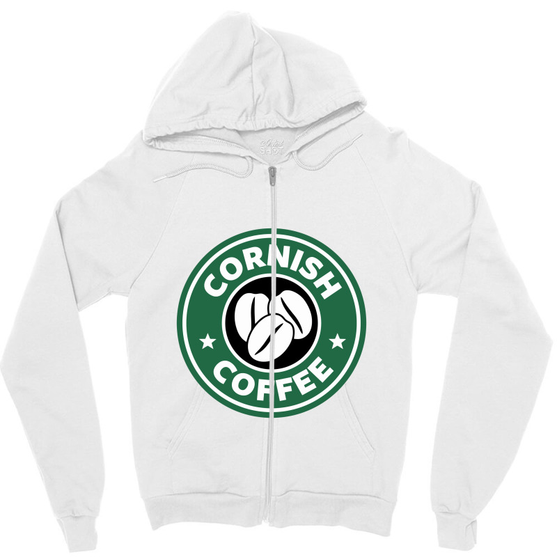 Cornish Coffee Zipper Hoodie | Artistshot