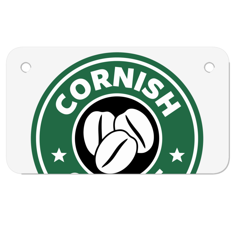 Cornish Coffee Motorcycle License Plate | Artistshot