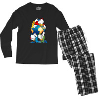 Duck Tales Characters Men's Long Sleeve Pajama Set | Artistshot