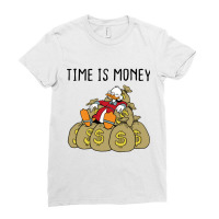 Time Is Money Scrooge Ladies Fitted T-shirt | Artistshot