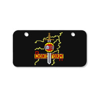 Bonestorm Clear Bicycle License Plate | Artistshot