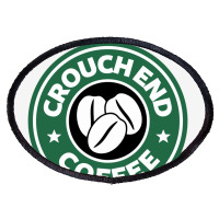 Crouch End Coffee Oval Patch | Artistshot