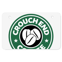 Crouch End Coffee Atv License Plate | Artistshot