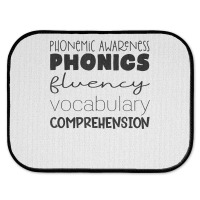 Phonemic Awareness Phonics Fluency Vocab Comprehension T Shirt Rear Car Mat | Artistshot