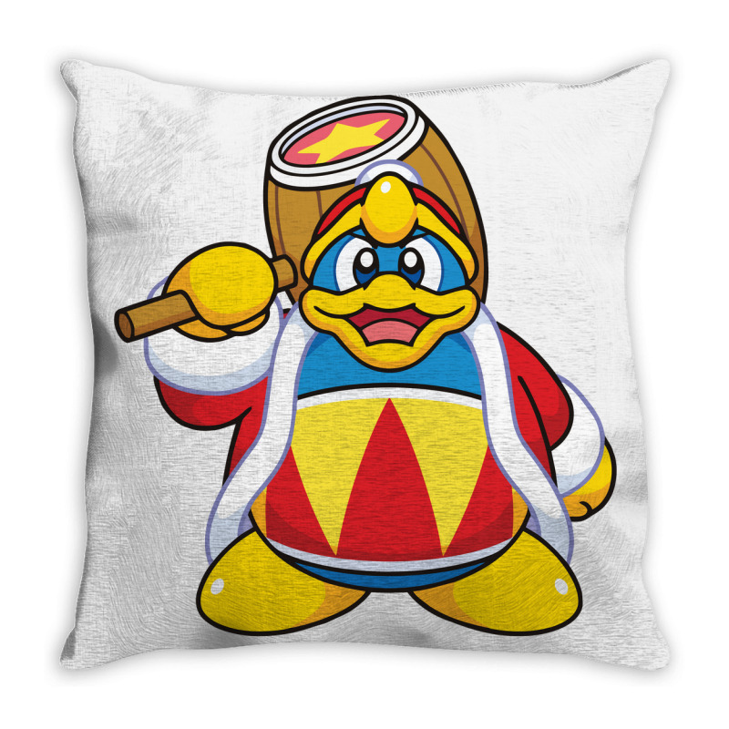 Cute King Dedede Kirbys Dream Land Throw Pillow | Artistshot