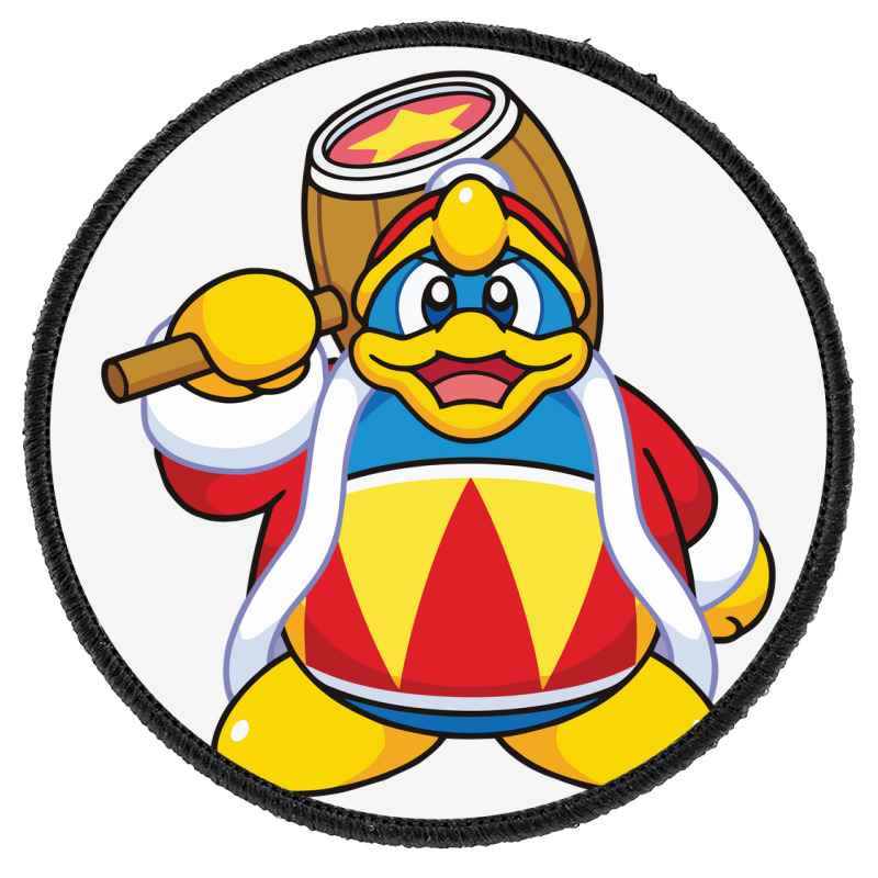 Cute King Dedede Kirbys Dream Land Round Patch | Artistshot